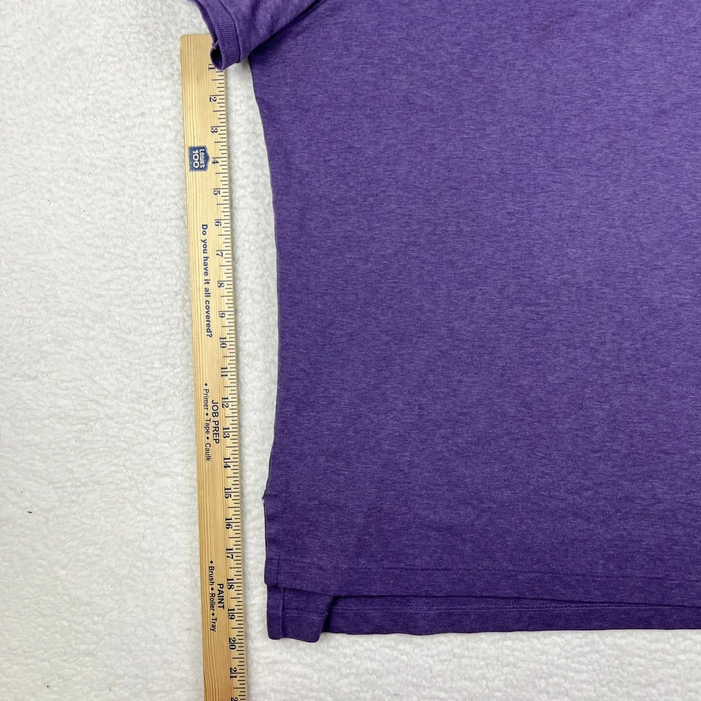Polo Ralph Lauren Shirt Mens XXL Purple Short Sleeve Logo Preppy Pony Cotton